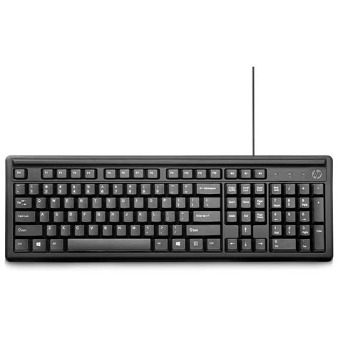 Teclado HP 100 português, compacto, econômico e eficiente