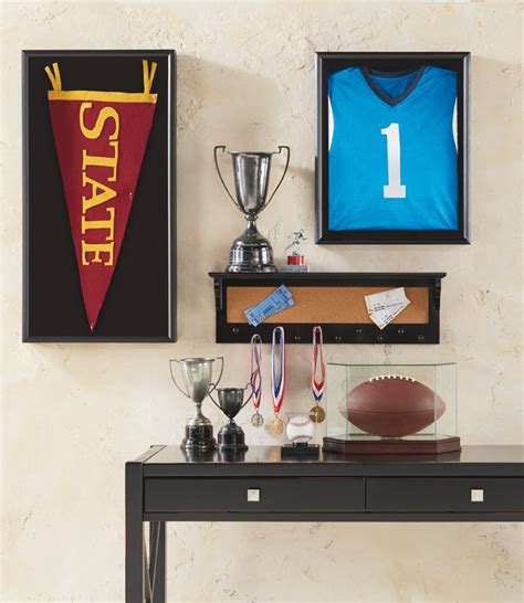 Sports Display Cases | Sports display cases, Kids gallery wall, Display ...