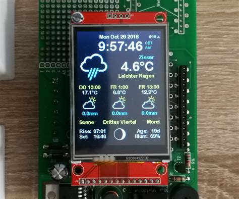 ESP8266 Colored Weather Station : 8 Steps - Instructables