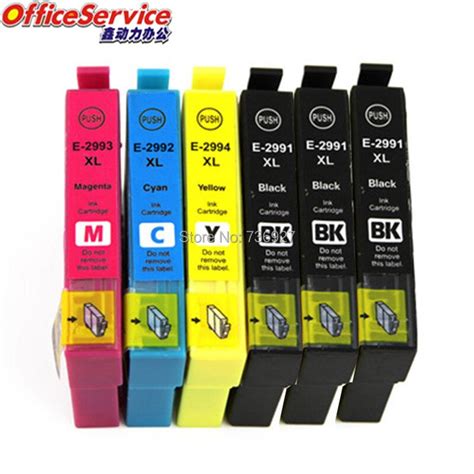 6X 29XL T2991 Compatible ink Cartridge For Epson XP 235 XP 245 XP 247 ...