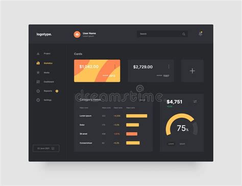 Wireframes Screens. Dashboard UI and UX Kit Design. Stock Vector - Illustration of screen ...