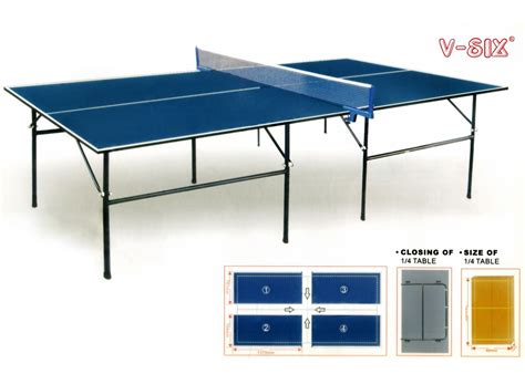 Standard Foldable Table Tennis Table Indoor 4 In 1 12 Mm Thickness For ...