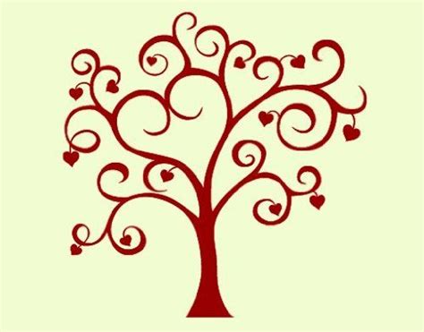 heart tree wall decal @Katie Ayers bathroom, den, living room? | Tree wall decal, Vinyl wall ...