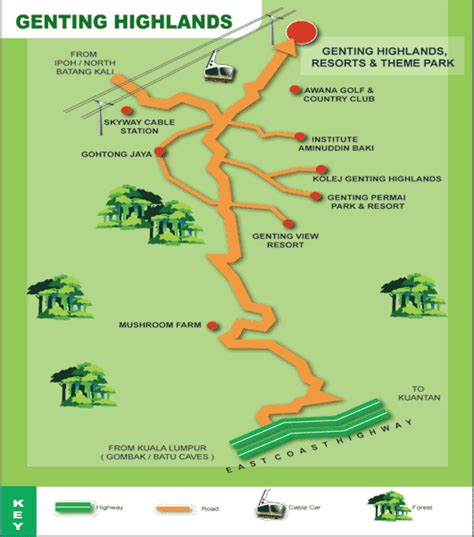 Genting Highland Map listed by Malaysiamap.org Map of Malaysia Map Kuala Lumpur Map Malaysia ...