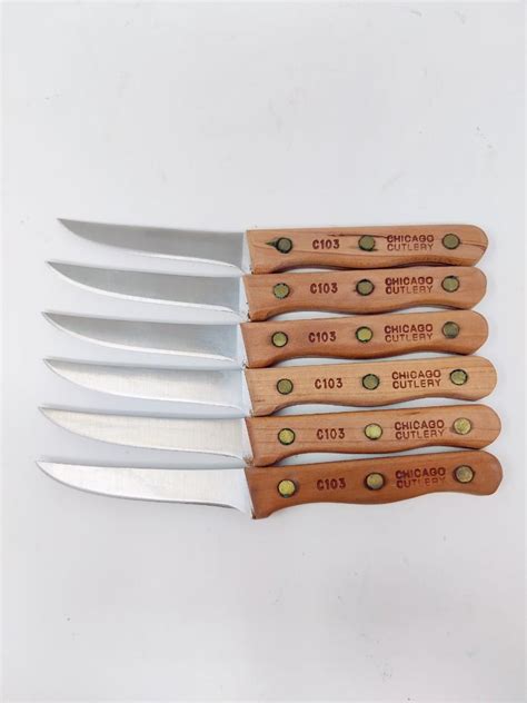 CHICAGO CUTLERY STEAK KNIVES SET C103 | EstateSales.org