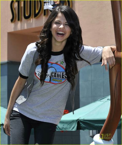 Selena Gomez and Mickey Mouse Hug It Out: Photo 1103721 | Photos | Just ...