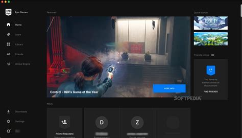 Epic Games Launcher (Mac) - Download, Review, Screenshots