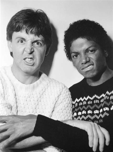 Paul McCartney and Michael Jackson, London 1983. - Flashbak