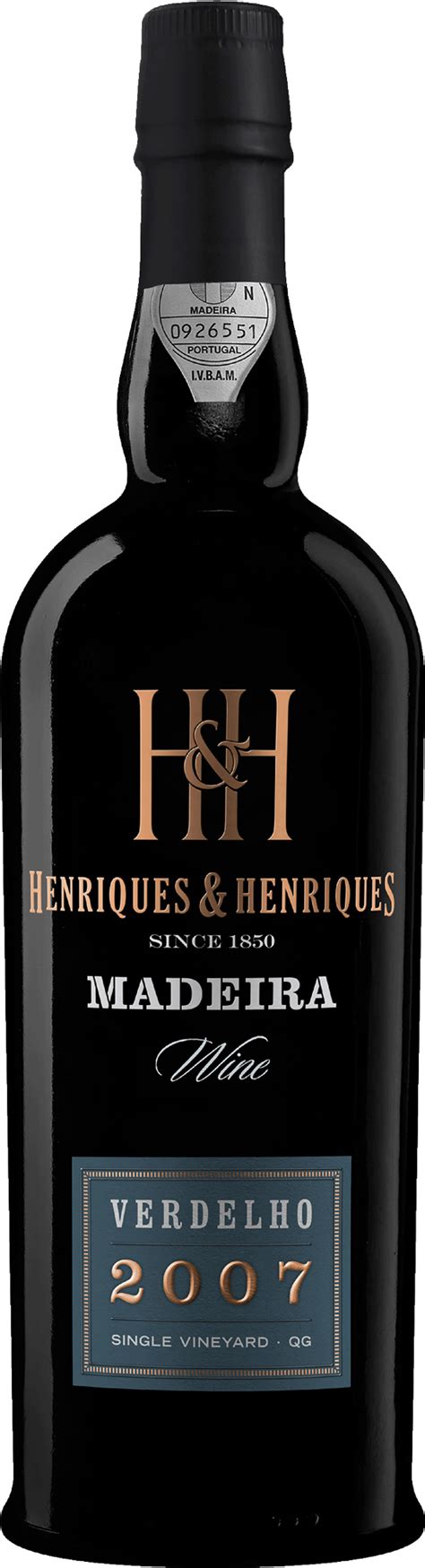 Haus Alpenz — H&H Verdelho Single Harvest ‘Q.G.’ Madeira 2007