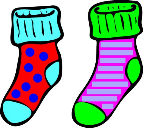 Socks Clip Art at Clker.com - vector clip art online, royalty free & public domain