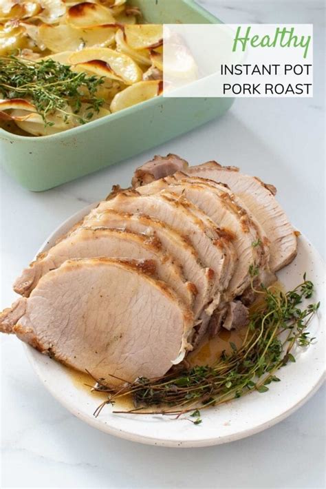 Instant Pot Pork Roast (Perfect Pork Loin) - Hint of Healthy