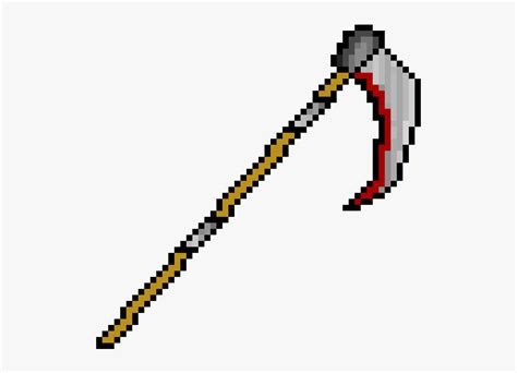 Scythe Pixel Art Png, Transparent Png , Transparent Png Image - PNGitem