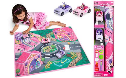 *HOT* Minnie Mouse Playmat + Cars Play Set $5.99 (Orig $20) + FREE Shipping! - Simple Coupon Deals