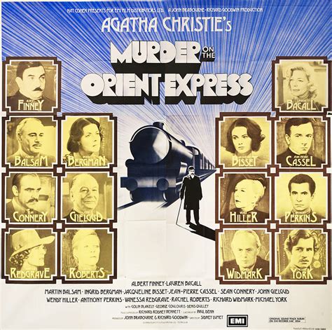 Murder on the Orient Express 1974 British Six Sheet Poster ...