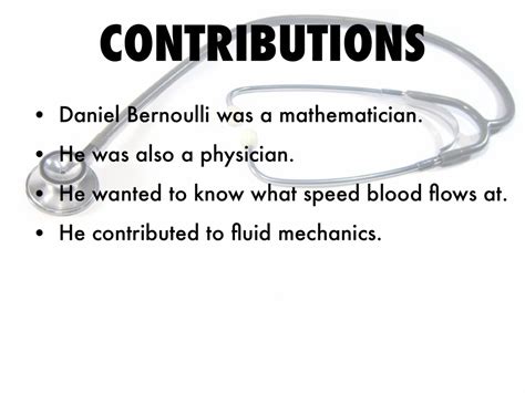 Daniel Bernoulli Quotes. QuotesGram