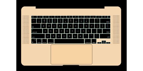 Macbook Rose Gold Keyboard Design | Figma