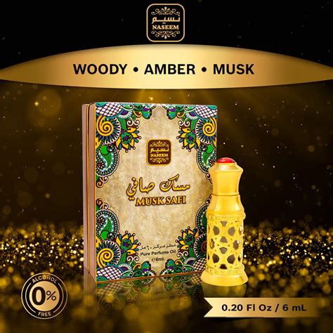 Naseem Musk Safi Concentrated Perfume Oil 6 ml - Abde Mustafa Store