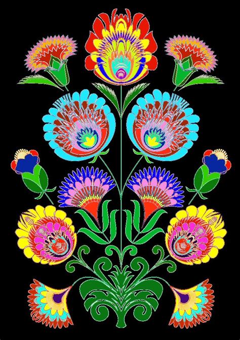 More from Anna and Lene Schepper. Paper cuts | Folk art flowers, Folk art painting, Polish folk art