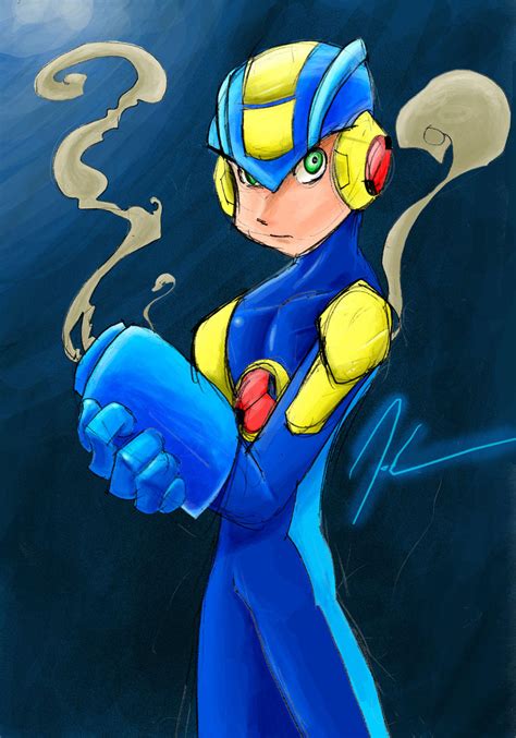 Megaman NT Warrior by Darkstampede on DeviantArt