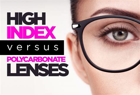 High Index vs. Polycarbonate Lenses: 5 Factors to Consider - EZOnTheEyes