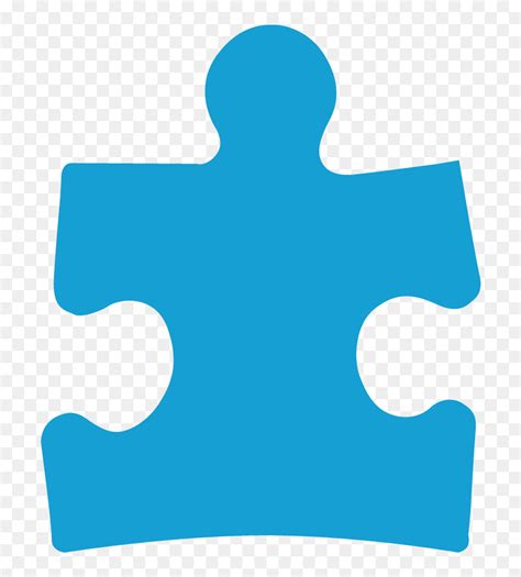 Clipart Autism Puzzle Piece, HD Png Download - vhv