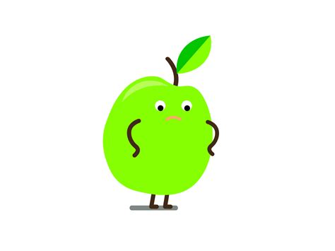 Funny Apple by Irina Maister on Dribbble