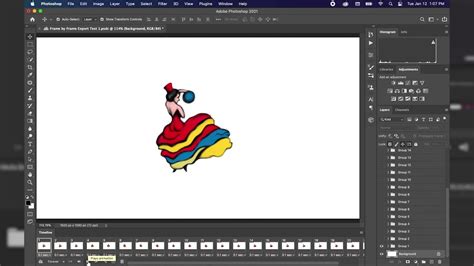 Photoshop Animation Tutorial: Exporting Your Animation to Video - YouTube