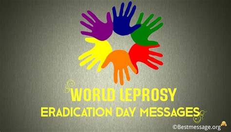 World Leprosy Eradication Day Messages, Quotes and Slogans