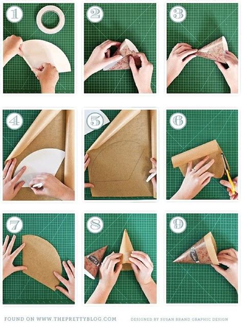 How To Make A Cone Out Of Paper - Origami