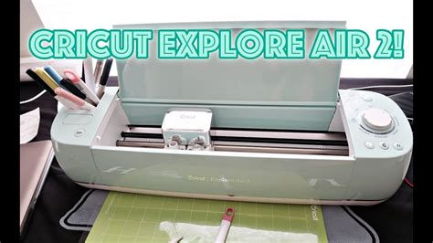 Cricut Explore air 2! | Unboxing and First Projects! - YouTube