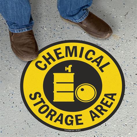 Chemical Storage Signs | Chemical Storage Area Signs