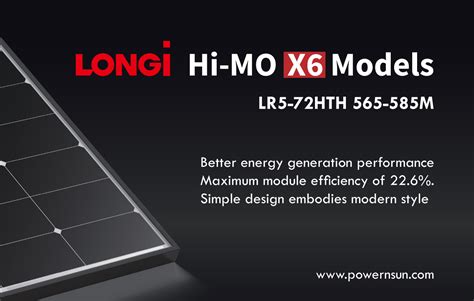 Everything You Need To Know About Longi Hi-Mo X6 - Powernsun