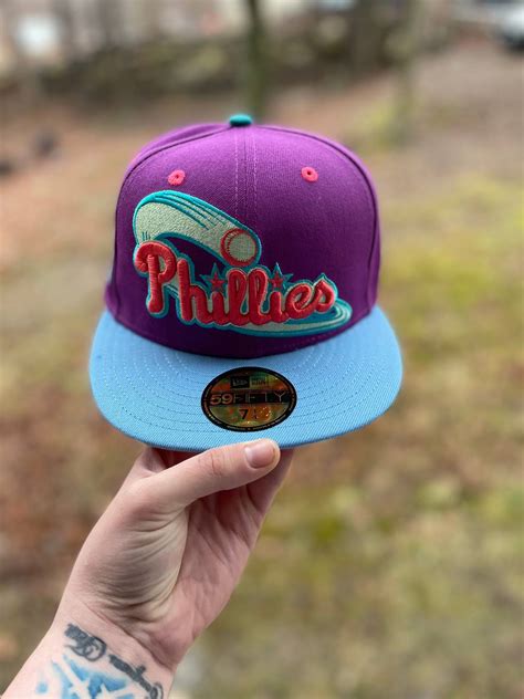 Streetwear MLB lids exclusive main stage Philadelphia phillies Sz 71/4 | Grailed