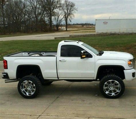 Lifted single cab Custom Pickup Trucks, Chevy Pickup Trucks, Gm Trucks ...