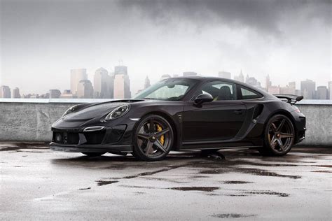 TopCar Reveals Black Porsche 911 Stinger GTR - GTspirit