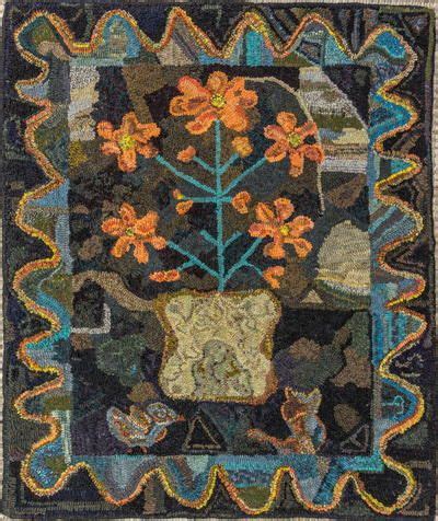 Zig Zag Primitive | Rug hooking patterns, Primitive rugs, Hooked rugs primitive