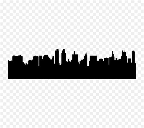 Cities: Skylines New York City Silhouette Wall decal - City Buildings Silhouette PNG Clip Art ...