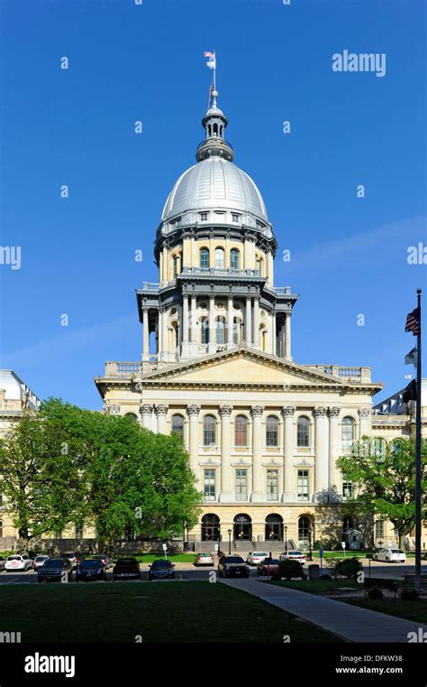 Illinois State Capitol Building Springfield Illinois Stock Photo - Alamy