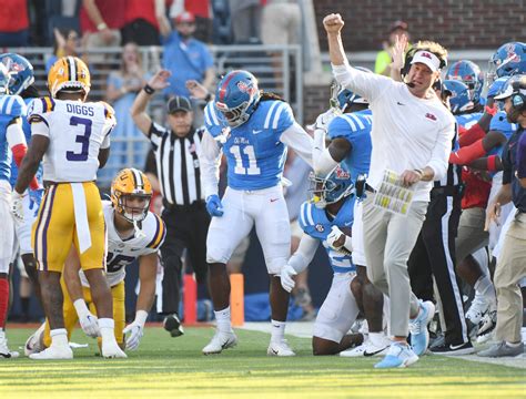 First Half, Ole Miss vs. LSU in photos - The Oxford Eagle | The Oxford ...