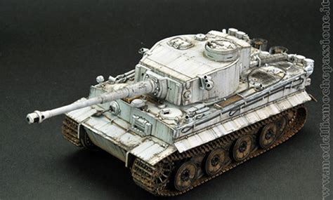 Panzer Tiger I realizzato dal modellista spagnolo Jose Luis Lopez Ruiz