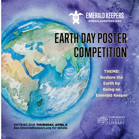 Emerald Keepers Announces Earth Day Poster Competition - Coronado Times