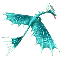 Tide Glider, a Tidal class dragon that appears in the game Rise of Berk. | How train your dragon ...