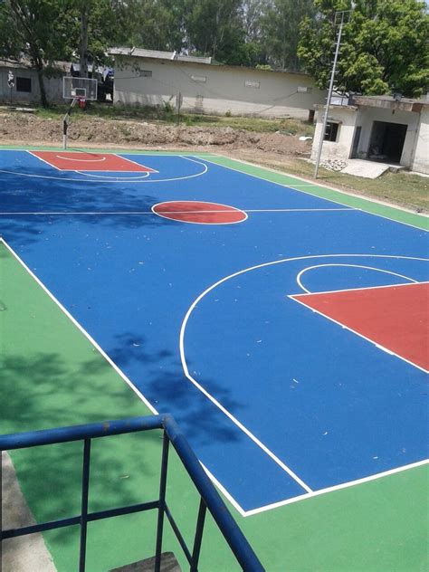 Matte Synthetic Basketball Court Flooring, Indoor And Outdoor, Rs 70 ...