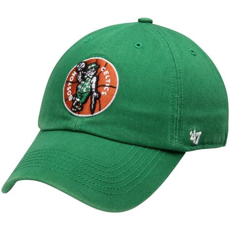 Boston Celtics '47 Hardwood Classics Franchise Fitted Hat - Kelly Green ...