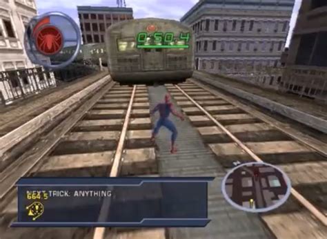 Epic train fail : r/spiderman2