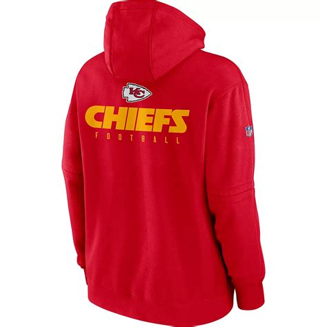 Nike Men's Kansas City Chiefs Club Fleece Hoodie | Academy