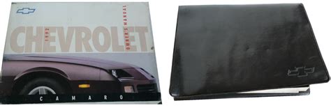 1992 Chevrolet Camaro Owner’s Manual Set – DIY Repair Manuals