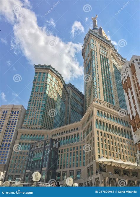 MECCA, SAUDI ARABIA - 29 Jan 2020: Abraj Al Bait. the Tower is the ...