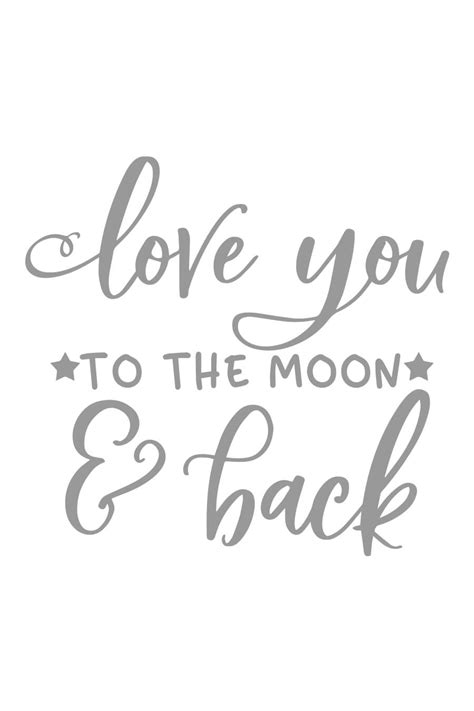 170 Cricut Love You To The Moon And Back Svg Free SVG PNG EPS DXF File