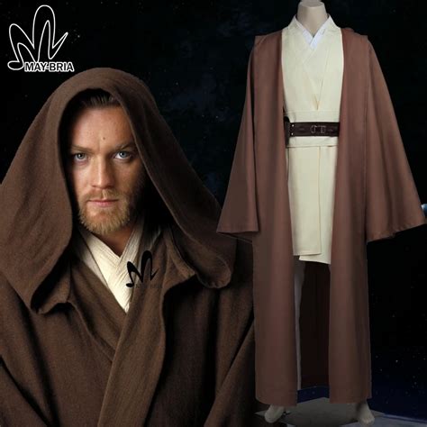 2017 halloween Carnival costume cosplay obi wan kenobi costume adult ...